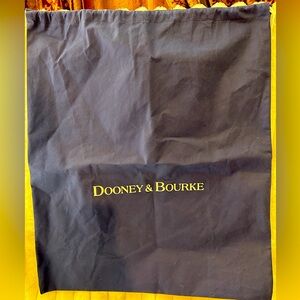 Dooney & Bourke Navy Dust Bag, 17.5 W x 21.5 L *2 Available *